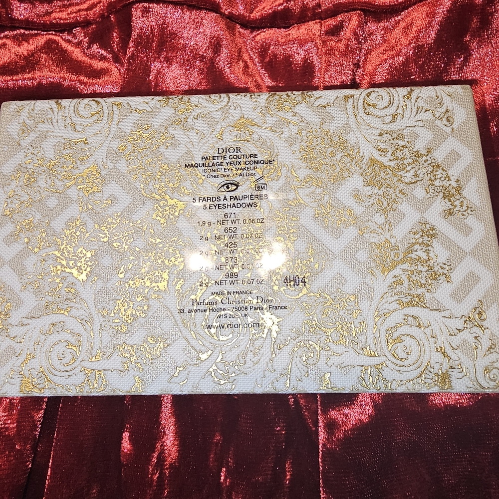 Dior Women's Eyeshadow Palette - Gold, Champagne, Rose, Mauve, Brown - Picture 3 of 3